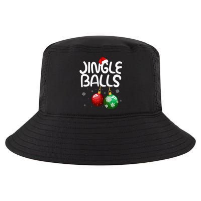 Jingle Balls Tinsel Tits Funny Christmas Couples Matching Cool Comfort Performance Bucket Hat