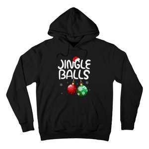 Jingle Balls Tinsel Tits Funny Christmas Couples Matching Hoodie