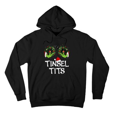 Jingle Balls Tinsel Tits Couples Christmas Matching Couple Hoodie