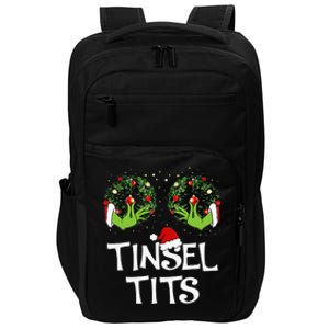 Jingle Balls Tinsel Tits Couples Christmas Matching Couple Impact Tech Backpack