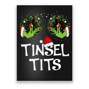 Jingle Balls Tinsel Tits Couples Christmas Matching Couple Poster