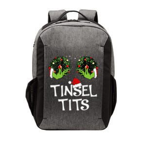 Jingle Balls Tinsel Tits Couples Christmas Matching Couple Vector Backpack