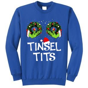 Jingle Balls Tinsel Tits Couples Christmas Matching Couple Sweatshirt