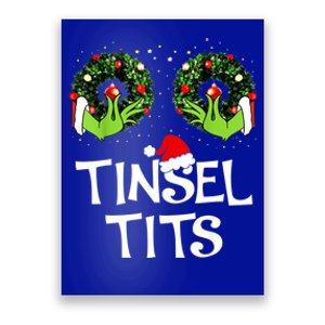 Jingle Balls Tinsel Tits Couples Christmas Matching Couple Poster