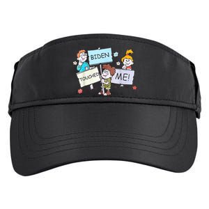 Joe Biden Touched Me Funny Biden Adult Drive Performance Visor