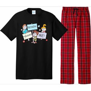 Joe Biden Touched Me Funny Biden Pajama Set