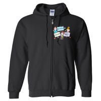 Joe Biden Touched Me Funny Biden Full Zip Hoodie