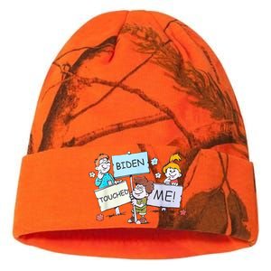 Joe Biden Touched Me Funny Biden Kati Licensed 12" Camo Beanie