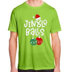 Jingle Balls Tinsel Tits Funny Matching Couple Chestnuts Adult ChromaSoft Performance T-Shirt