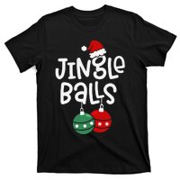 Jingle Balls Tinsel Tits Funny Matching Couple Chestnuts T-Shirt