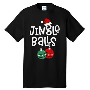 Jingle Balls Tinsel Tits Funny Matching Couple Chestnuts Tall T-Shirt