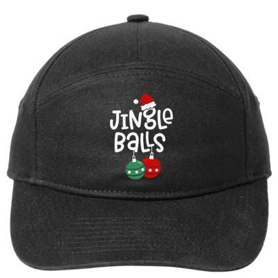 Jingle Balls Tinsel Tits Funny Matching Couple Chestnuts 7-Panel Snapback Hat