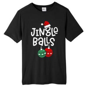 Jingle Balls Tinsel Tits Funny Matching Couple Chestnuts Tall Fusion ChromaSoft Performance T-Shirt