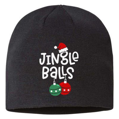 Jingle Balls Tinsel Tits Funny Matching Couple Chestnuts Sustainable Beanie