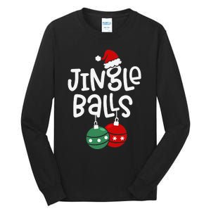 Jingle Balls Tinsel Tits Funny Matching Couple Chestnuts Tall Long Sleeve T-Shirt