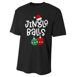 Jingle Balls Tinsel Tits Funny Matching Couple Chestnuts Performance Sprint T-Shirt