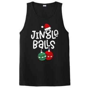 Jingle Balls Tinsel Tits Funny Matching Couple Chestnuts PosiCharge Competitor Tank