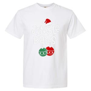 Jingle Balls Tinsel Tits Funny Matching Couple Chestnuts Garment-Dyed Heavyweight T-Shirt