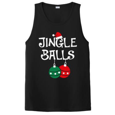 Jingle Balls Tinsel Tits Chestnuts Christmas Couple Matching PosiCharge Competitor Tank