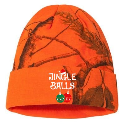 Jingle Balls Tinsel Tits Chestnuts Christmas Couple Matching Kati Licensed 12" Camo Beanie