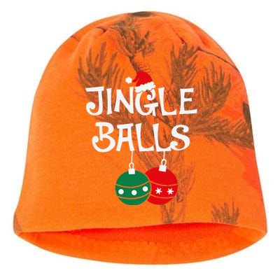 Jingle Balls Tinsel Tits Chestnuts Christmas Couple Matching Kati - Camo Knit Beanie