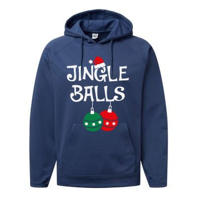 Jingle Balls Tinsel Tits Chestnuts Christmas Couple Matching Performance Fleece Hoodie