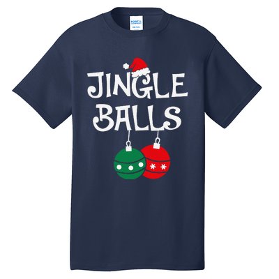 Jingle Balls Tinsel Tits Chestnuts Christmas Couple Matching Tall T-Shirt