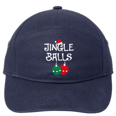 Jingle Balls Tinsel Tits Chestnuts Christmas Couple Matching 7-Panel Snapback Hat