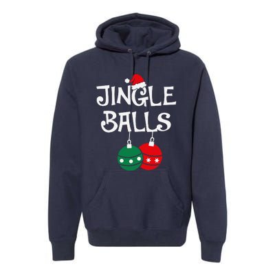 Jingle Balls Tinsel Tits Chestnuts Christmas Couple Matching Premium Hoodie