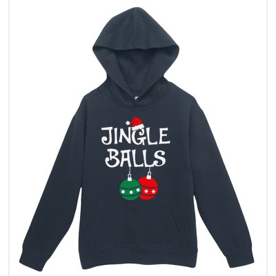 Jingle Balls Tinsel Tits Chestnuts Christmas Couple Matching Urban Pullover Hoodie