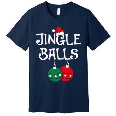 Jingle Balls Tinsel Tits Chestnuts Christmas Couple Matching Premium T-Shirt