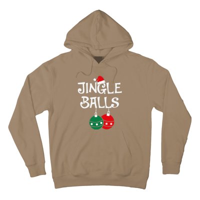 Jingle Balls Tinsel Tits Chestnuts Christmas Couple Matching Hoodie