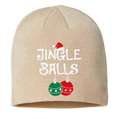 Jingle Balls Tinsel Tits Chestnuts Christmas Couple Matching Sustainable Beanie