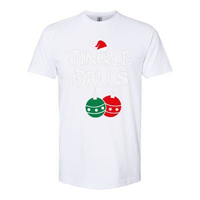 Jingle Balls Tinsel Tits Chestnuts Christmas Couple Matching Softstyle CVC T-Shirt