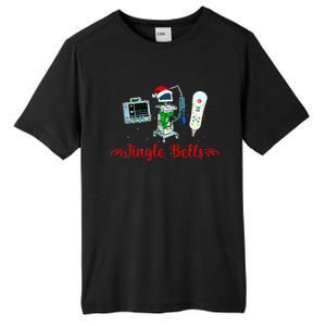 Jingle Bell Telemetry Nurse Christmas Crew Tele Tech Xmas Tall Fusion ChromaSoft Performance T-Shirt