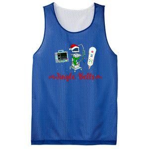 Jingle Bell Telemetry Nurse Christmas Crew Tele Tech Xmas Mesh Reversible Basketball Jersey Tank