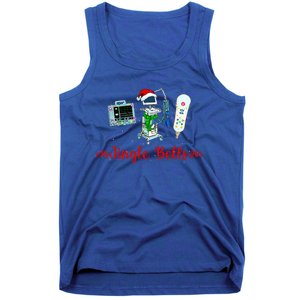 Jingle Bell Telemetry Nurse Christmas Crew Tele Tech Xmas Tank Top