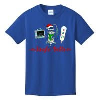 Jingle Bell Telemetry Nurse Christmas Crew Tele Tech Xmas Kids T-Shirt