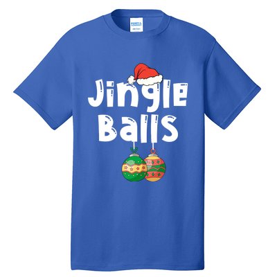 Jingle Balls Tinsel Tits Funny Matching Couple Chestnuts Meaningful Gift Tall T-Shirt