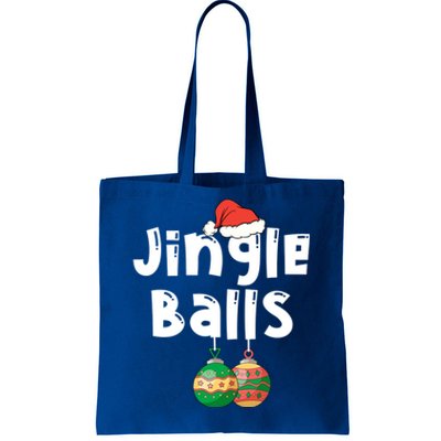 Jingle Balls Tinsel Tits Funny Matching Couple Chestnuts Meaningful Gift Tote Bag