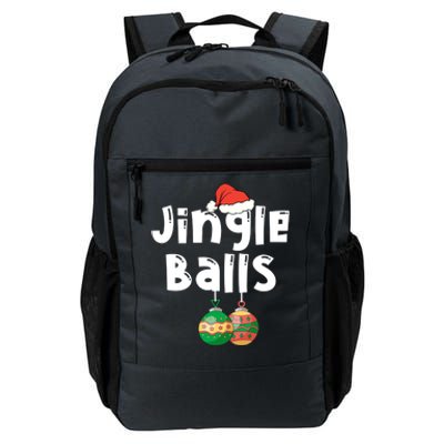 Jingle Balls Tinsel Tits Funny Matching Couple Chestnuts Meaningful Gift Daily Commute Backpack