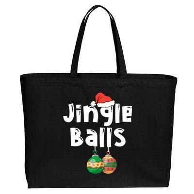 Jingle Balls Tinsel Tits Funny Matching Couple Chestnuts Meaningful Gift Cotton Canvas Jumbo Tote