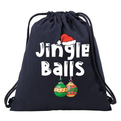 Jingle Balls Tinsel Tits Funny Matching Couple Chestnuts Meaningful Gift Drawstring Bag