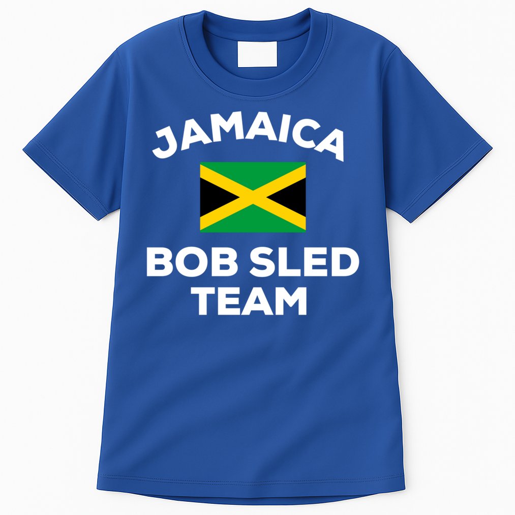 Jamaica Bobsled Team Jamaican Flag Gift Tall T-Shirt