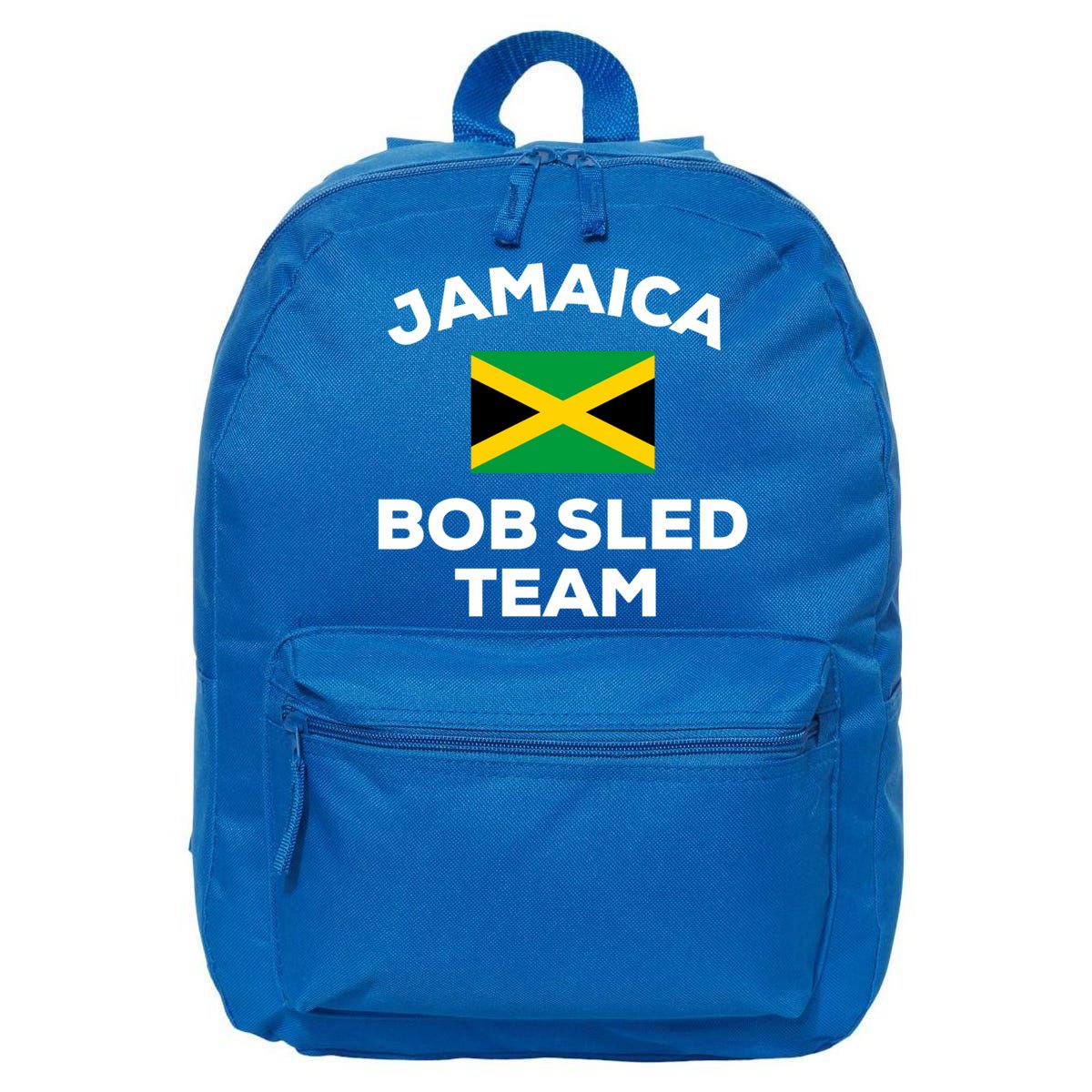 Jamaica Bobsled Team Jamaican Flag Gift 16 in Basic Backpack