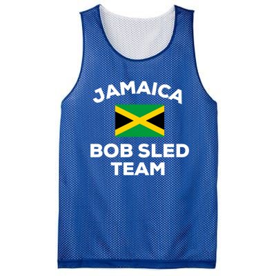 Jamaica Bobsled Team Jamaican Flag Gift Mesh Reversible Basketball Jersey Tank