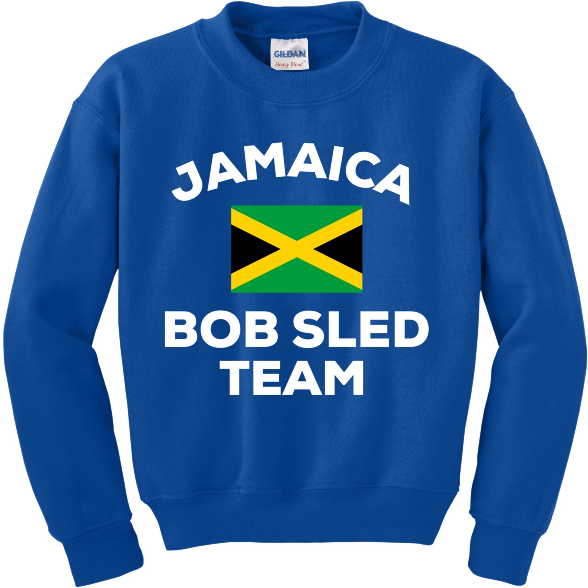 Jamaica Bobsled Team Jamaican Flag Gift Kids Sweatshirt