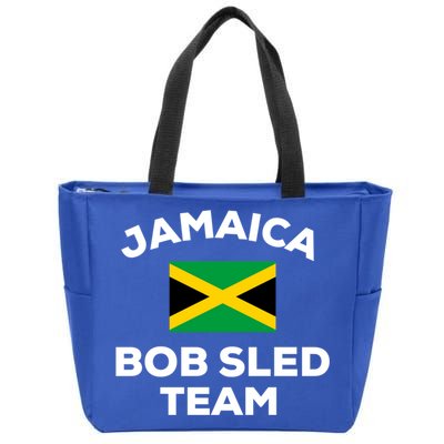 Jamaica Bobsled Team Jamaican Flag Gift Zip Tote Bag