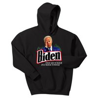 Joe Biden The Quicker Fucker Upper Kids Hoodie