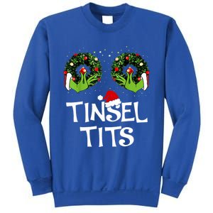 Jingle Balls Tinsel Tits Couples Christmas Matching Couple Great Gift Sweatshirt